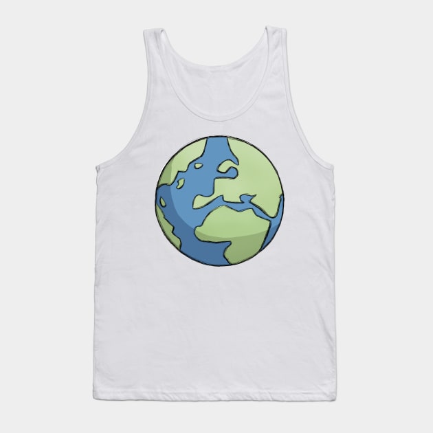 Save Earth Tank Top by benheineart